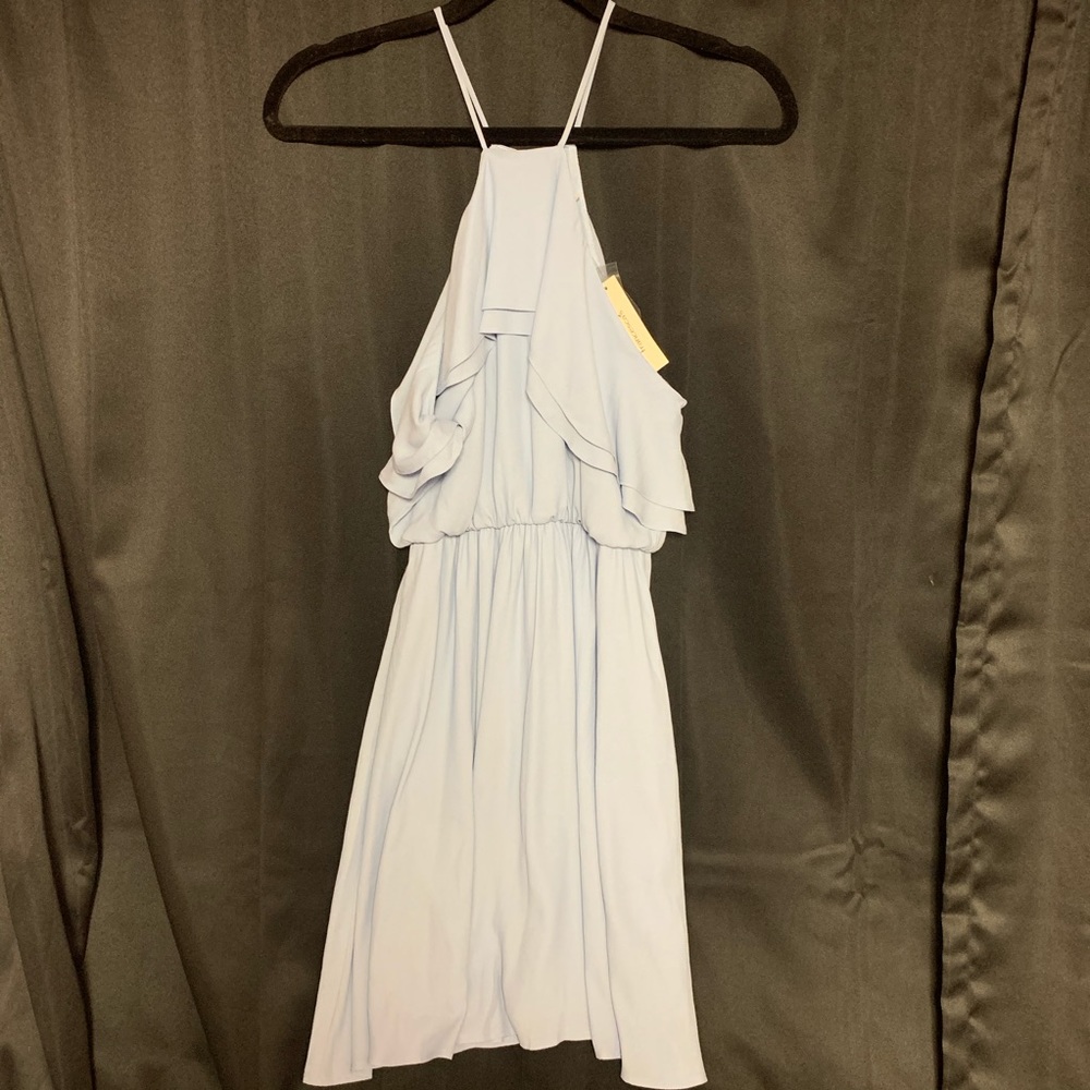 New light blue flowy spring or summer dress